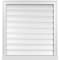 Ekena Millwork Vertical Surface Mount PVC Gable Vent: Functional, w/ 2"W x 2"P Brickmould Sill Frame, 28"W x 30"H GVPVE28X3003SF - alternate 1